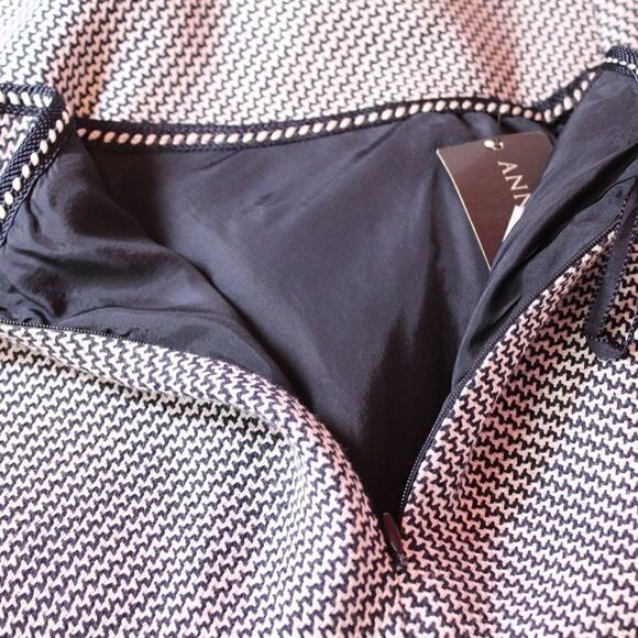 ANN KLEIN New York Linen Career Skirt Size 12 - Picture 6 of 9